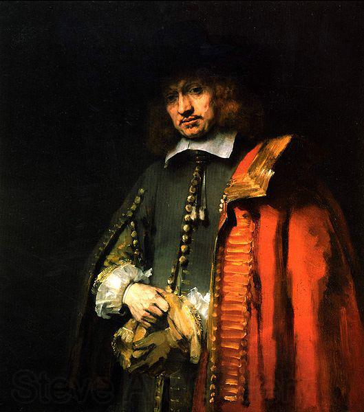 REMBRANDT Harmenszoon van Rijn Portrat des Jan Six Spain oil painting art